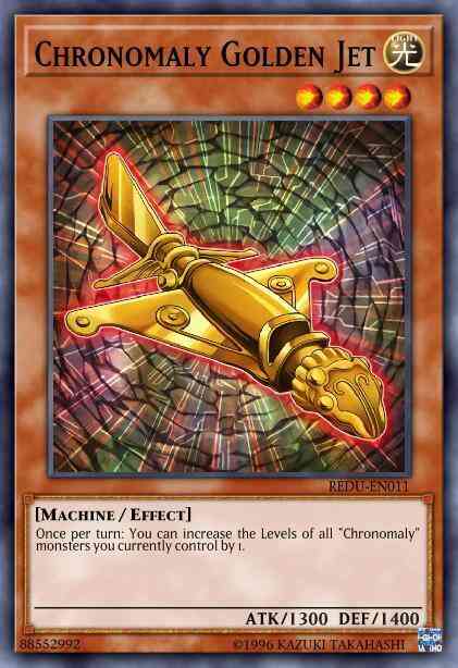 Chronomaly Golden Jet - REDU-EN011 - Common - 1st Edition