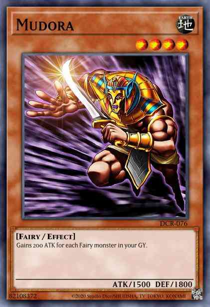 Mudora - DCR-076 - Super Rare - 1st Edition