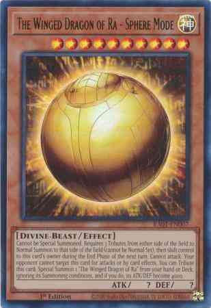 The Winged Dragon of Ra - Sphere Mode - RA01-EN007 - Ultra Rare - 1st Edition