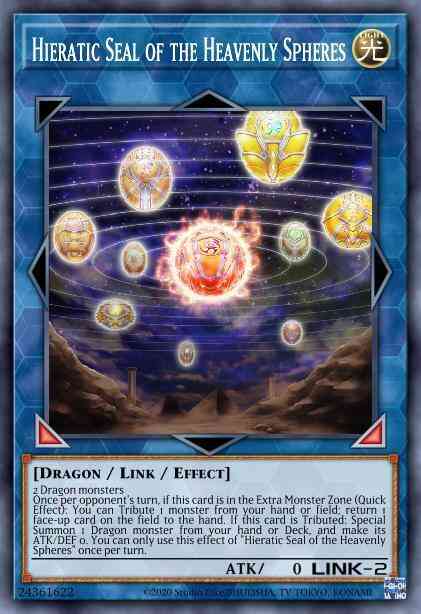 Hieratic Seal of the Heavenly Spheres - DUPO-EN027 - Ultra Rare - 1st Edition