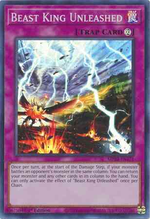 Beast King Unleashed - MP22-EN171 - Super Rare - 1st Edition