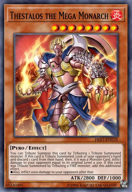 Thestalos the Mega Monarch - MP15-EN021 - Secret Rare - 1st Edition