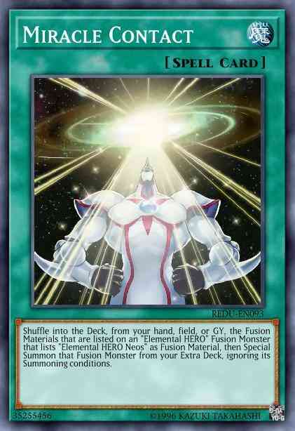 Miracle Contact - REDU-EN093 - Secret Rare - Unlimited