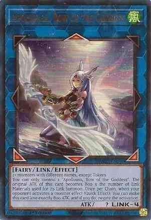 Apollousa, Bow of the Goddess - Alternate Art - RA02-EN040 - Ultra Rare - 1st Edition