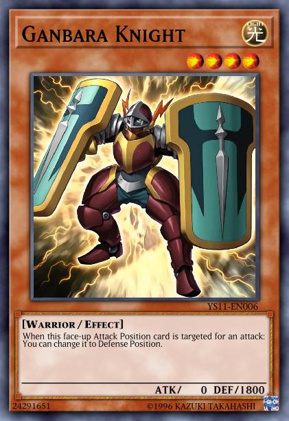 Ganbara Knight - YS11-EN006 - Common - 1st Edition