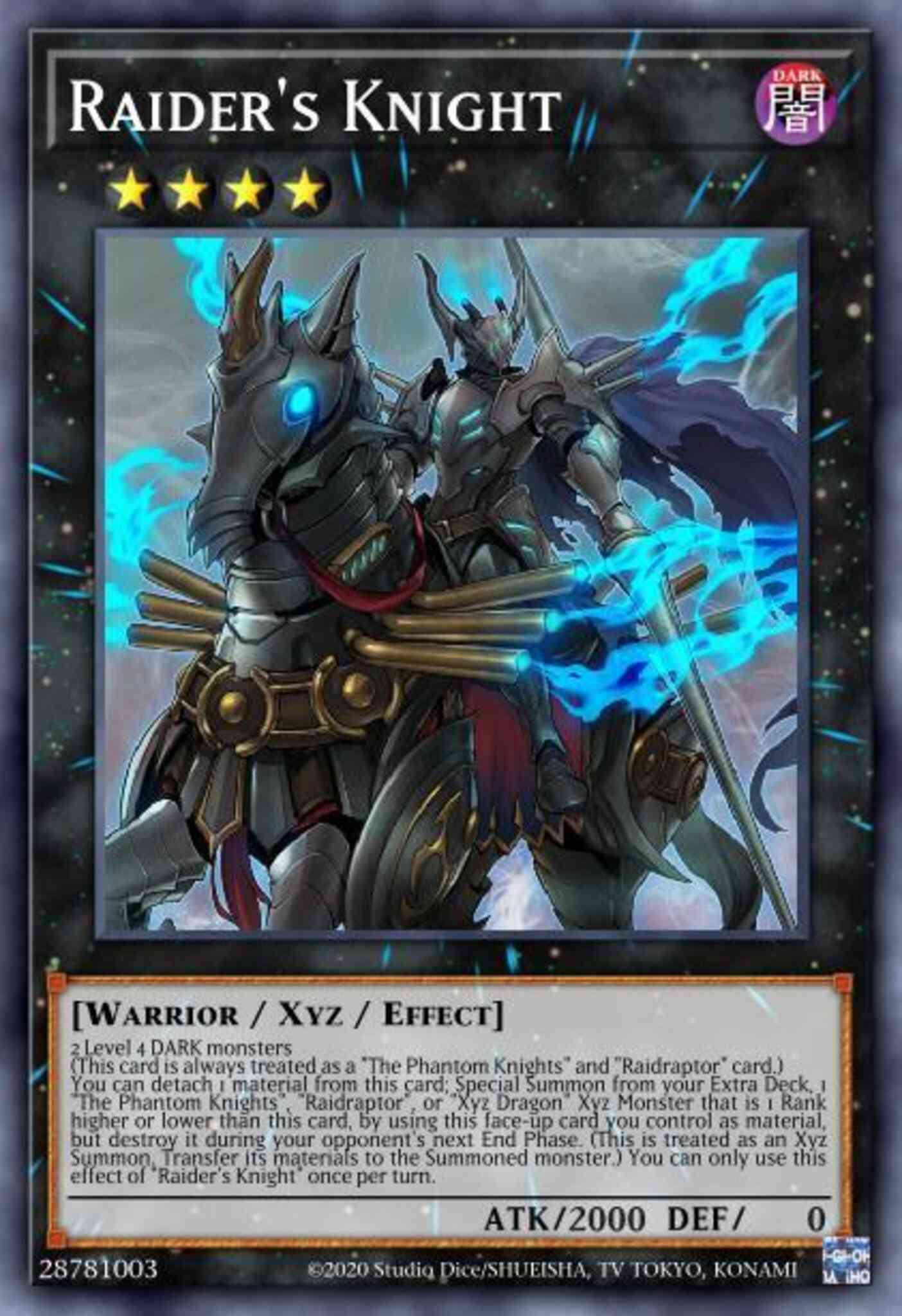Raider's Knight - PHRA-EN040 - Ultra Rare - 1st Edition