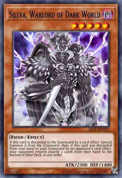 Sillva, Warlord of Dark World - EEN-EN023 - Rare - Unlimited