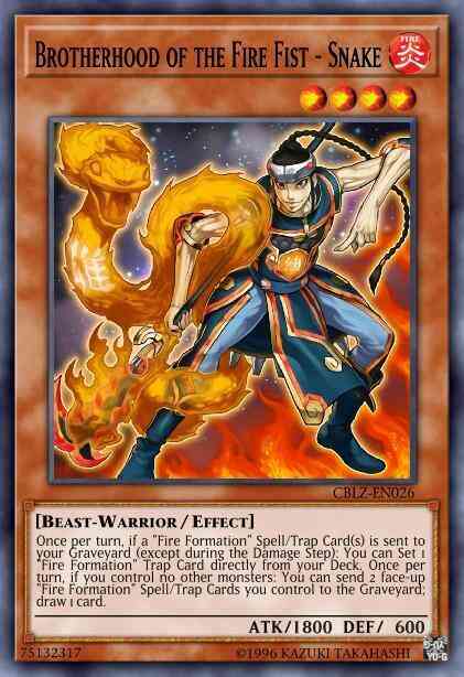 Brotherhood of the Fire Fist - Snake (Green) - DL18-EN009 - Rare - Unlimited