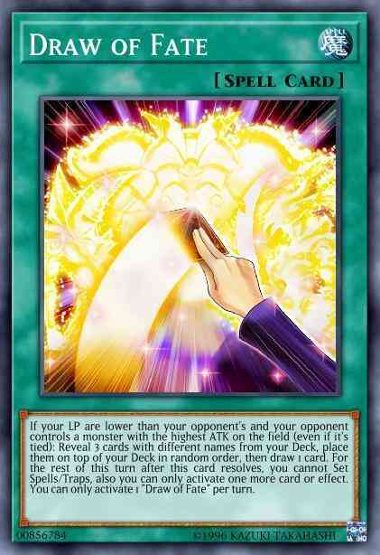 Draw of Fate - DUPO-EN003 - Ultra Rare - 1st Edition