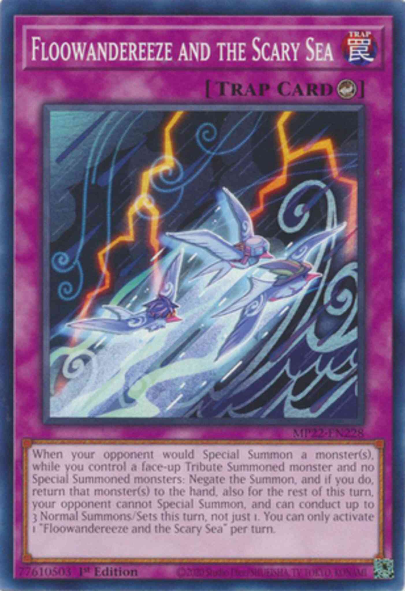Floowandereeze and the Scary Sea - MP22-EN228 - Common - 1st Edition