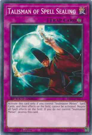Talisman of Spell Sealing - SBC1-ENG17 - Common - 1st Edition