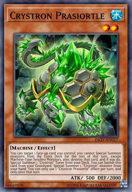 Crystron Prasiortle - INOV-EN017 - Common - 1st Edition