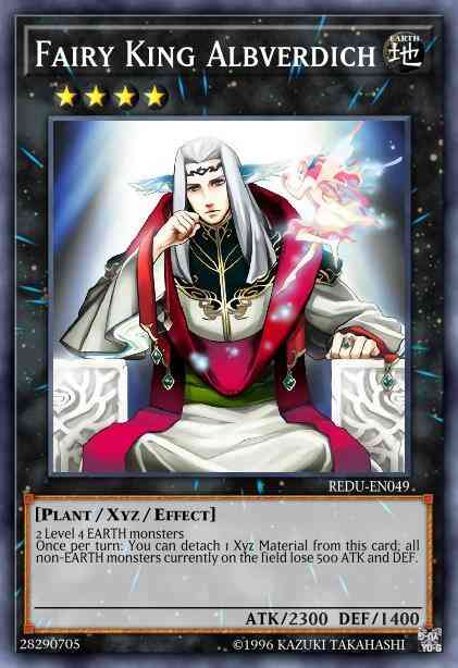 Fairy King Albverdich - REDU-EN049 - Rare - Unlimited