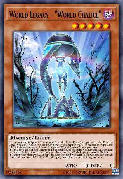 World Legacy - "World Chalice" - COTD-EN023 - Rare - Unlimited