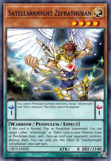 Satellarknight Zefrathuban - CROS-EN020 - Ultra Rare - Unlimited
