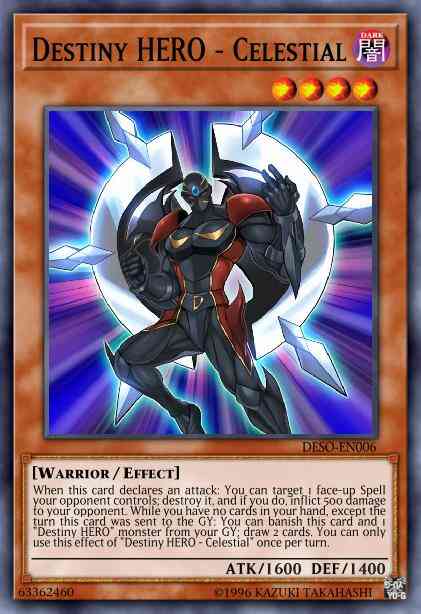 Destiny HERO - Celestial - LEHD-ENA05 - Common - 1st Edition