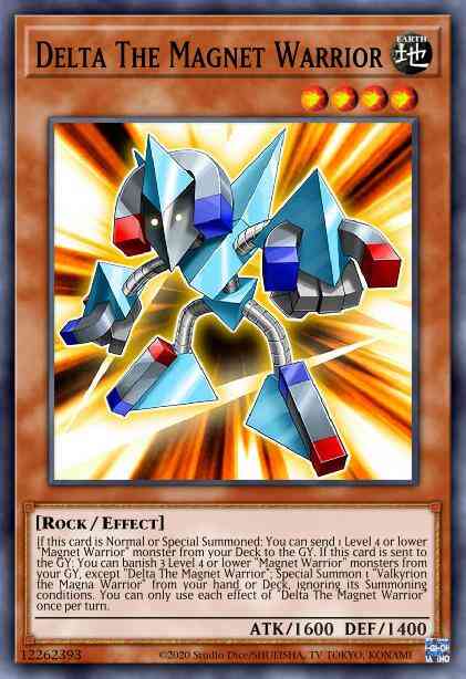 Delta The Magnet Warrior - SBCB-EN026 - Common - 1st Edition