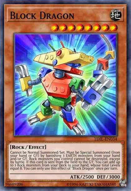 Block Dragon - MP17-EN085 - Ultra Rare - 1st Edition
