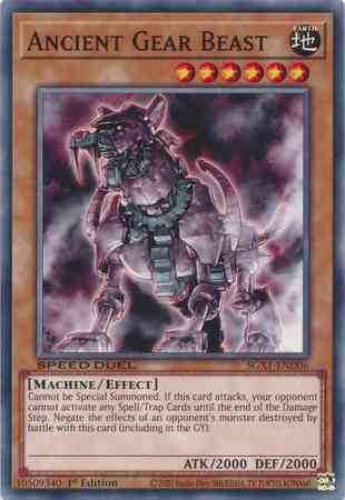 Ancient Gear Beast - SGX1-END06 - Common - 1st Edition