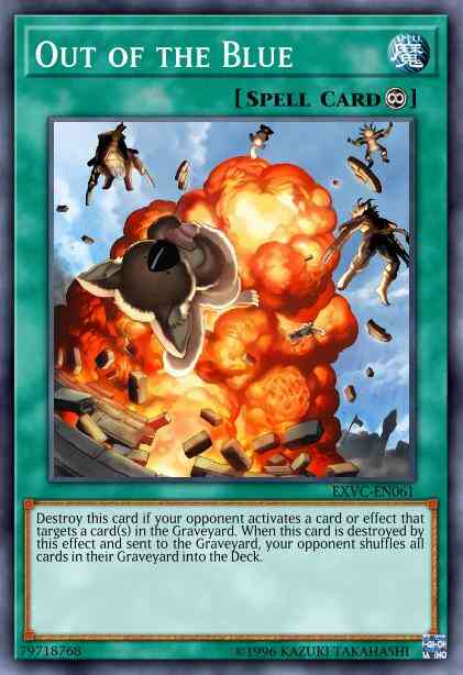 Out of the Blue - EXVC-EN061 - Common - Unlimited