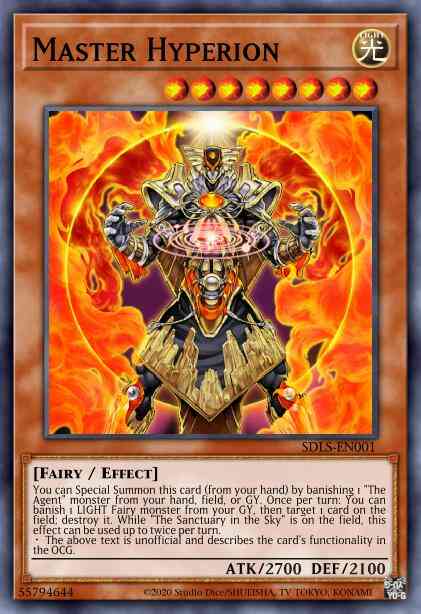 Master Hyperion - PGL2-EN082 - Gold Rare - Unlimited