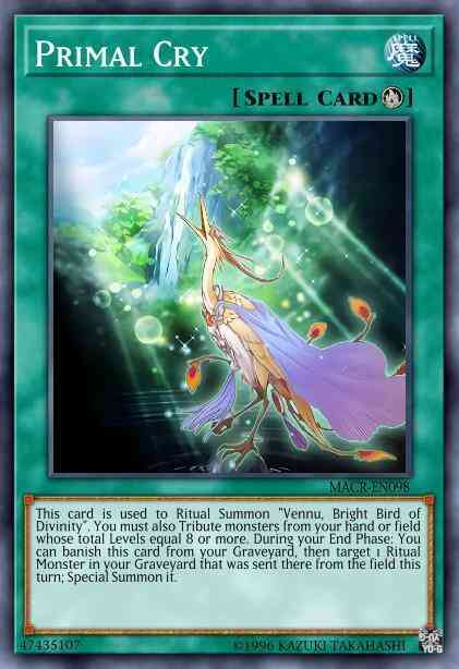 Primal Cry - MACR-EN098 - Common - 1st Edition