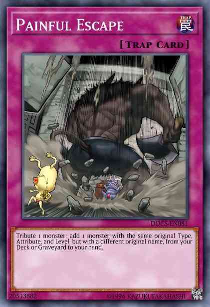 Painful Escape - MP16-EN162 - Secret Rare - 1st Edition