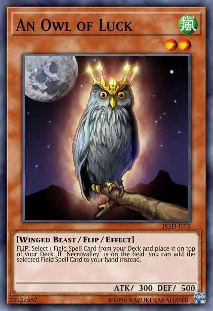 An Owl of Luck - DR1-EN021 - Common - Unlimited