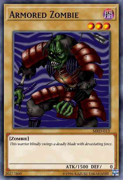 Armored Zombie - LCJW-EN184 - Common - 1st Edition