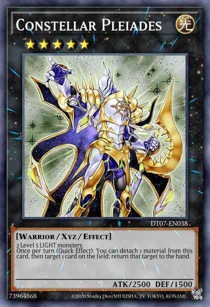 Constellar Pleiades - DT07-EN038 - Duel Terminal Ultra Parallel Rare - Duel Terminal