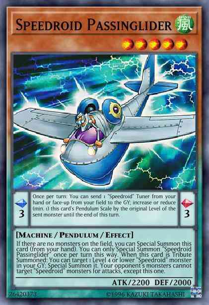 Speedroid Passinglider - MP18-EN102 - Common - 1st Edition