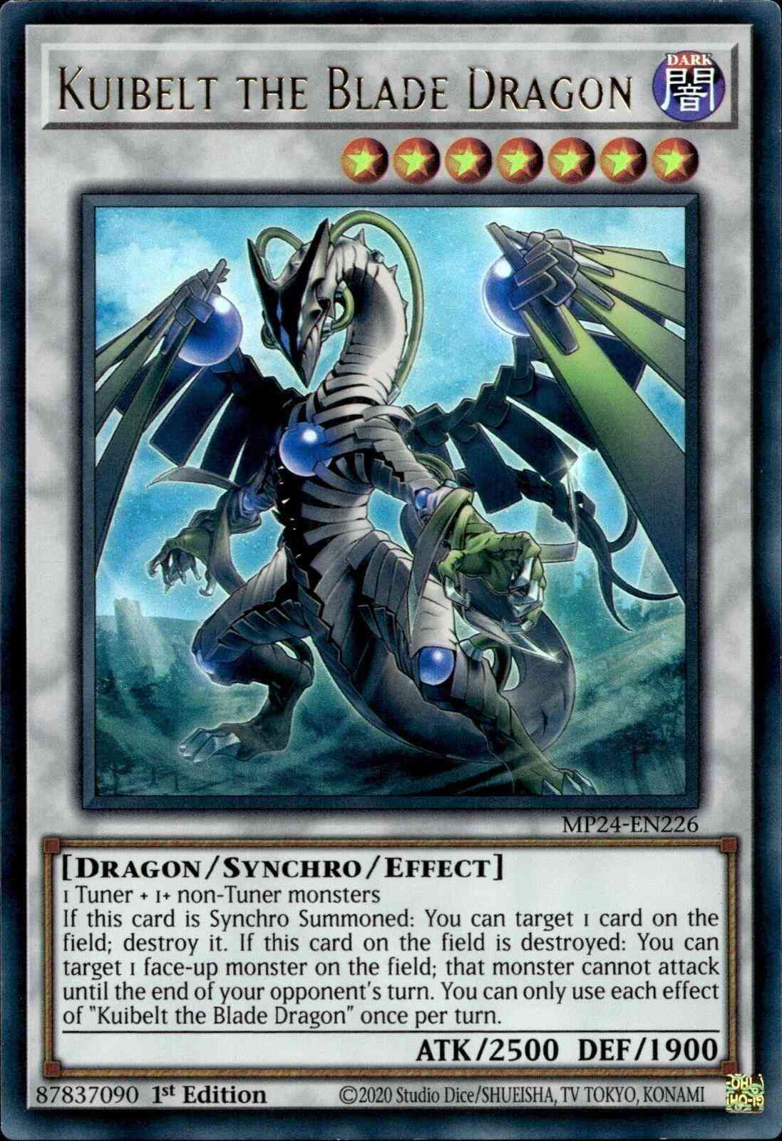 Kuibelt the Blade Dragon - MP24-EN226 - Ultra Rare - 1st Edition