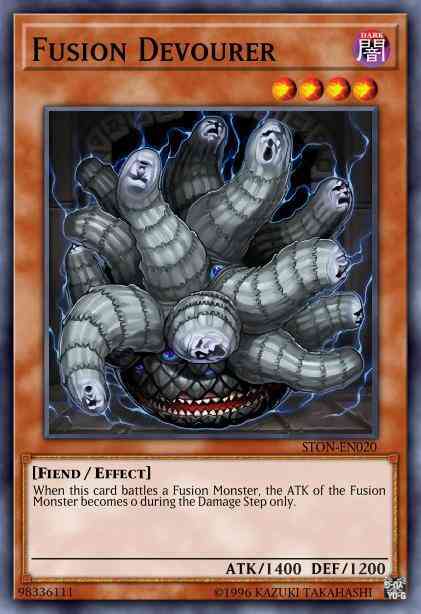 Fusion Devourer - STON-EN020 - Rare - 1st Edition