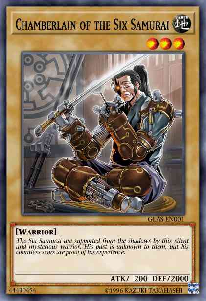 Chamberlain of the Six Samurai - YS13-EN005 - Common - 1st Edition