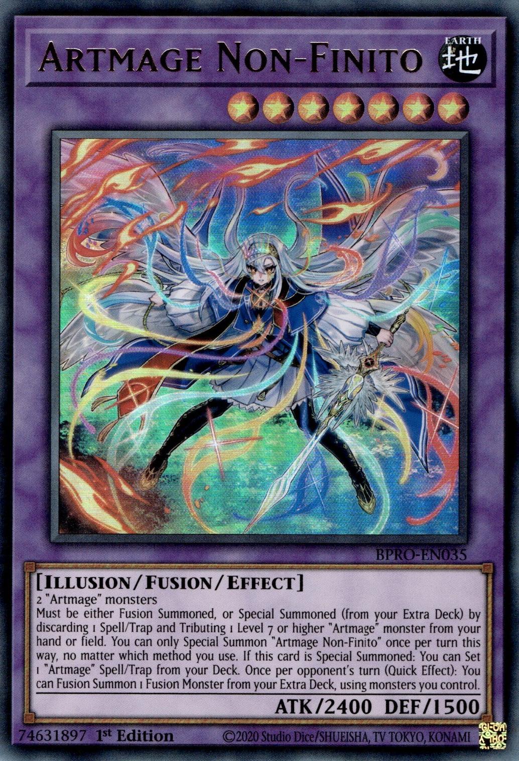 Artmage Non-Finito - BPRO-EN035 - Ultra Rare - 1st Edition