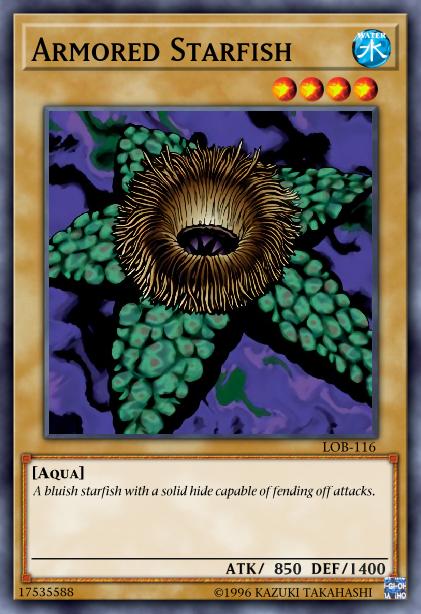 Armored Starfish - LOB-116 - Common - 1st Edition