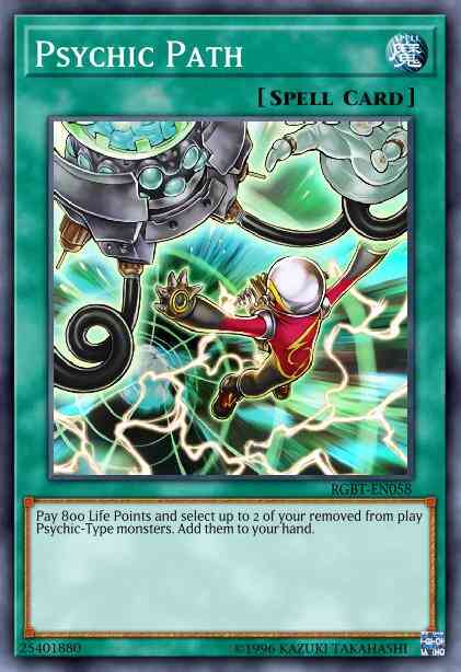 Psychic Path - RGBT-EN058 - Common - Unlimited