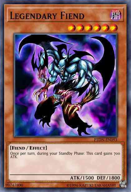 Legendary Fiend - LCJW-EN122 - Common - 1st Edition