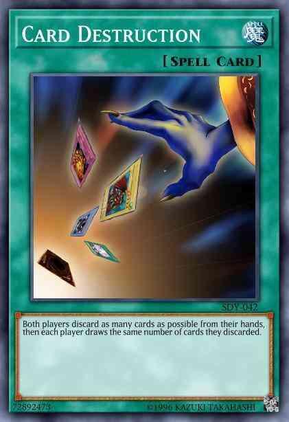 Card Destruction - SD8-EN018 - Common - Unlimited