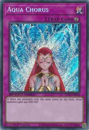 Aqua Chorus - SGX3-ENI34 - Secret Rare - 1st Edition