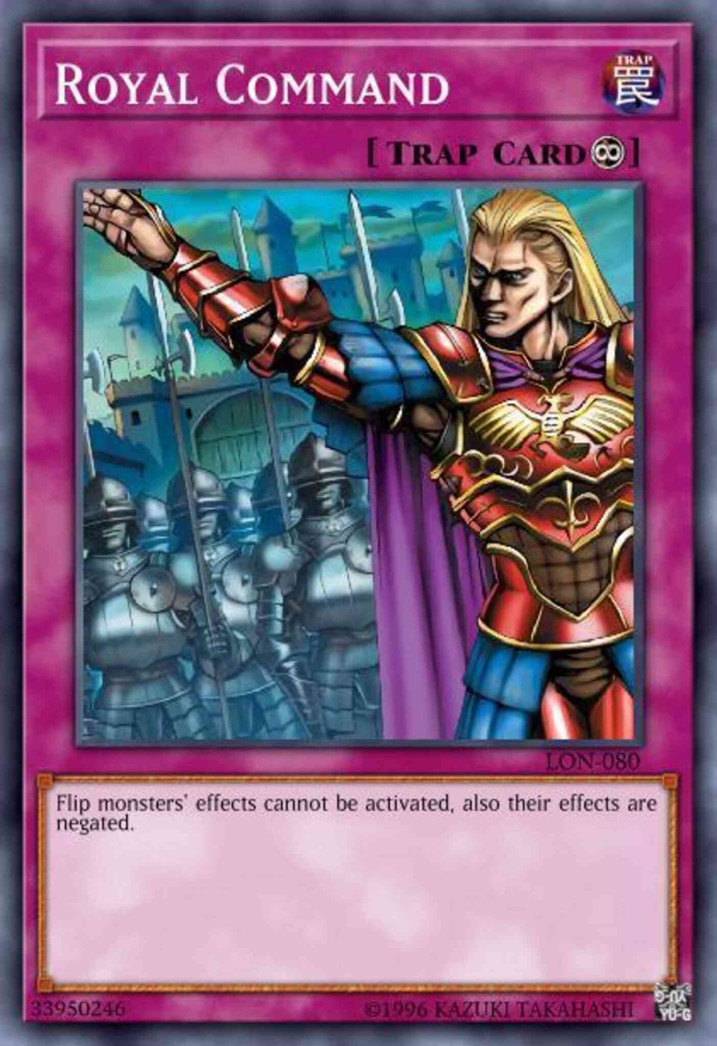 Royal Command - LON-080 - Ultra Rare - Unlimited