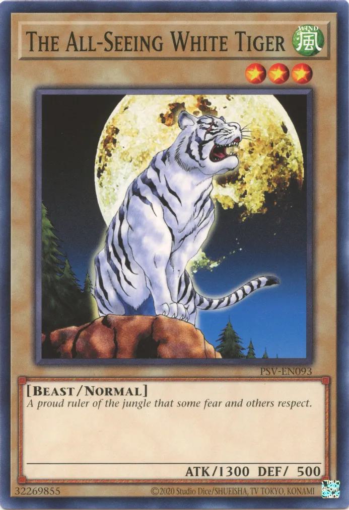 The All-Seeing White Tiger - 25th Anniversary - PSV-EN093 - Common - Unlimited