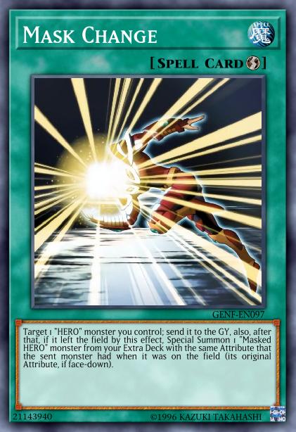 Mask Change - AP01-EN011 - Super Rare - Unlimited