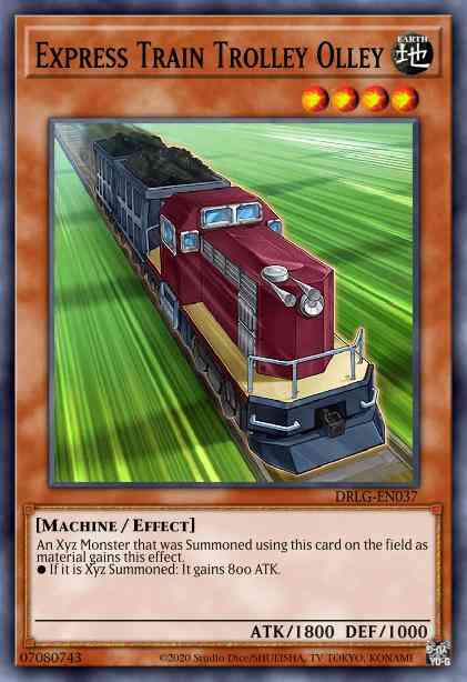 Express Train Trolley Olley - DLCS-EN039 - Common - 1st Edition