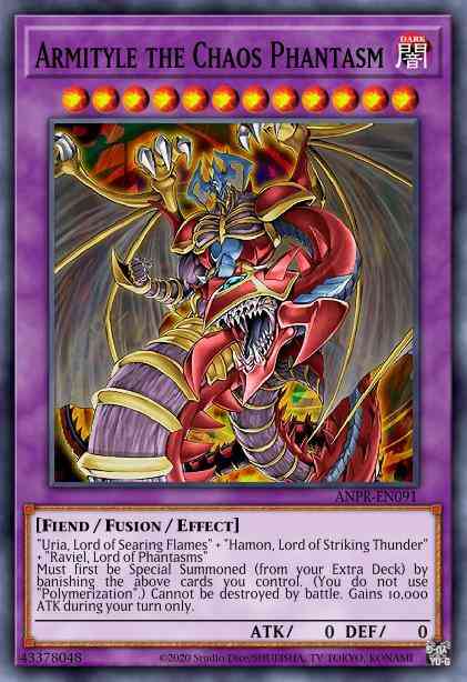 Armityle the Chaos Phantom - LCGX-EN211 - Ultra Rare - Unlimited