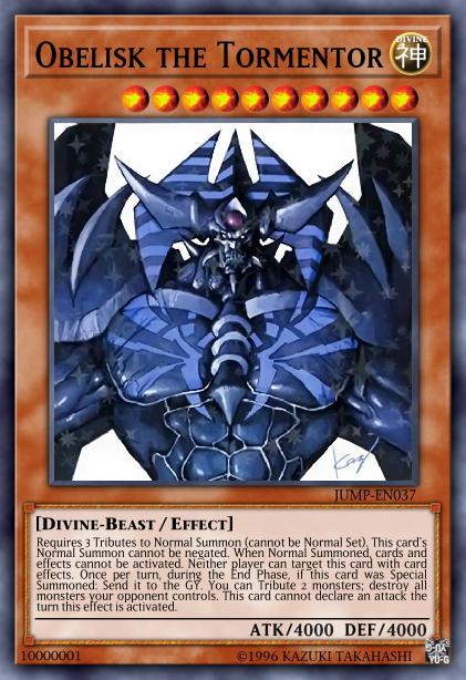 Obelisk the Tormentor - GLD4-EN030 - Gold Rare - Limited