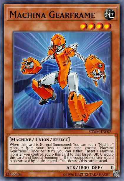 Machina Gearframe - SDMM-EN002 - Super Rare - Unlimited