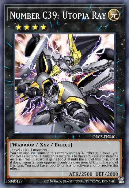 Number C39: Utopia Ray - SP14-EN022 - Starfoil Rare - 1st Edition