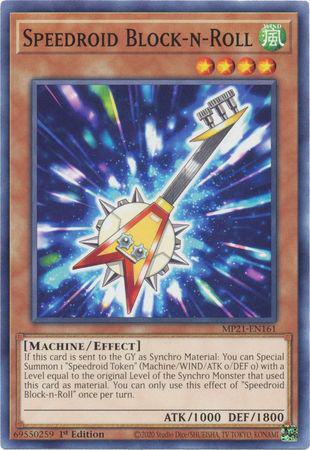 Speedroid Block-n-Roll - MP21-EN161 - Common - 1st Edition