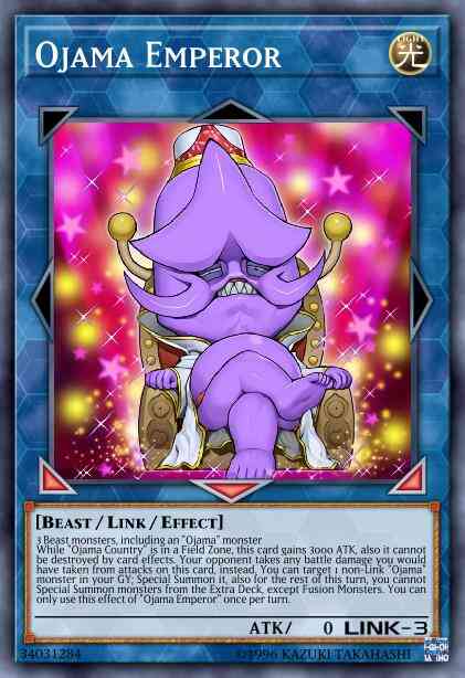 Ojama Emperor - DUOV-EN033 - Ultra Rare - 1st Edition